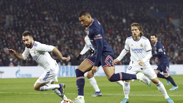 Com golaço de Mbappé, PSG vence Real Madrid por 1 a 0 na Champions League